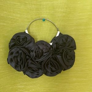 3D floral clutch